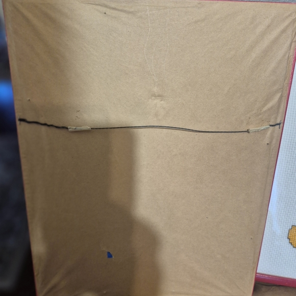 Vintage Framed Donald Duck and Mickey Mouse Cross-Stitch Art - Picture 2 of 5